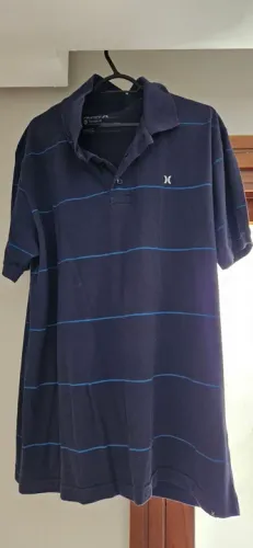 Camisa Polo Hurley azul marinho Original