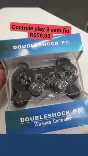 Controle Playstation 3 ( sem fio)