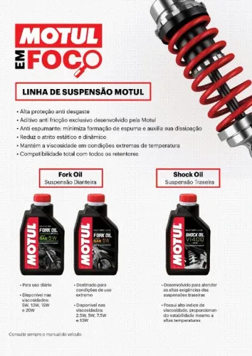 ÓLEO PARA SUSPENSÃO MOTUL