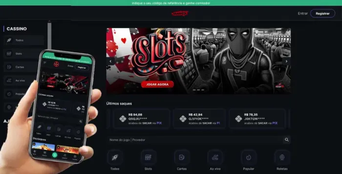 Plataforma de Cassino