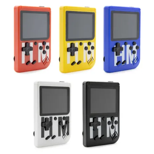 Mini Game Player Portátil Com Controle 400 Jogos H'Maston Gameboy