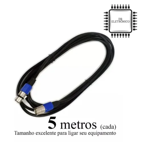 Cabo Canon Macho-Femea 5m