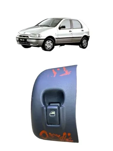 Botão vidro elétrico Dianteiro Direito Palio 1996 715296