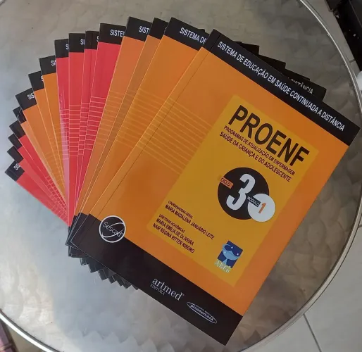 PROENF Ciclo 3 e 4 módulos 1, 2, 3 e 4. Saúde Criança, Adolescente e Adulto. 16 livros