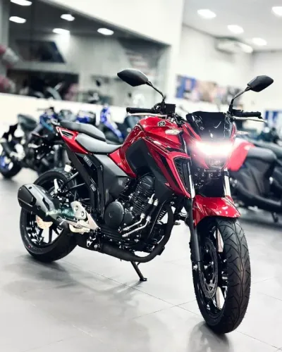 Nova Fazer 250 ABS - 2026 - 0km - Entrada ZERO