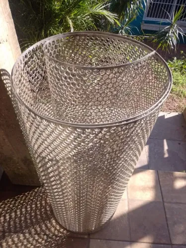 Grelha moeda Inox 350cm x 100cm