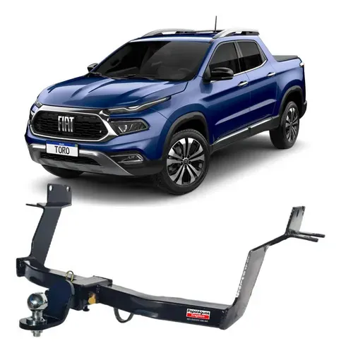 Engate Reboque Removivel Fiat Toro Volcano Flex