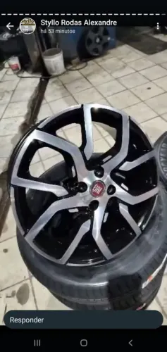 Aro 17 modelo Fiat argo em 10 x sem juros<br><br>
