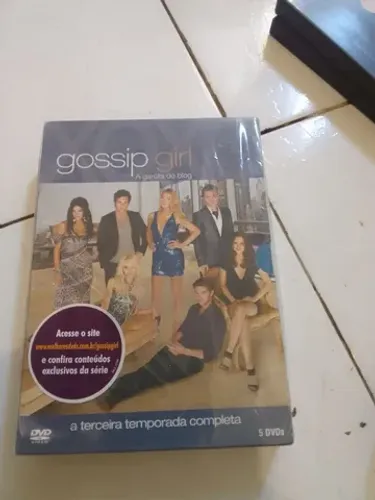 DVD Box série Gossip Girl novo