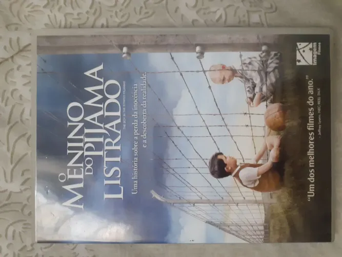 DVD O Menino do Pijama Listrado