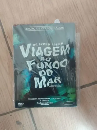 Dvd Terceira temporada Viagem ao Fundo do Mar