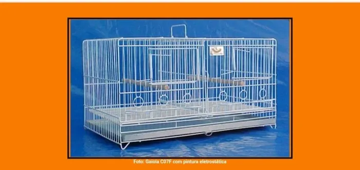 5 Gaiolas Canário belga