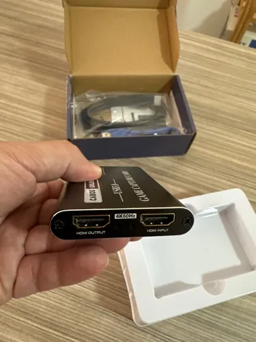 Placa de captura de vídeo 4K 60Hz USB 3.0