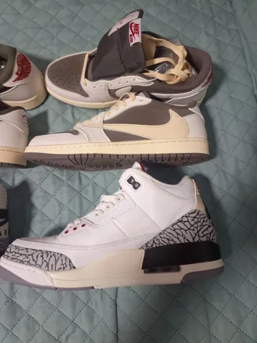 Nike jordan travis e nike jordan 3