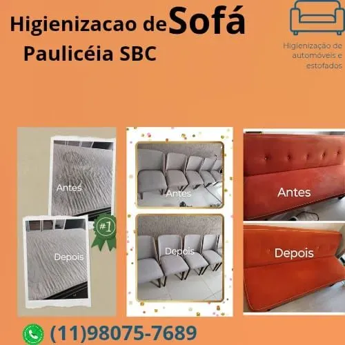Higienizacao Profissional de estofados