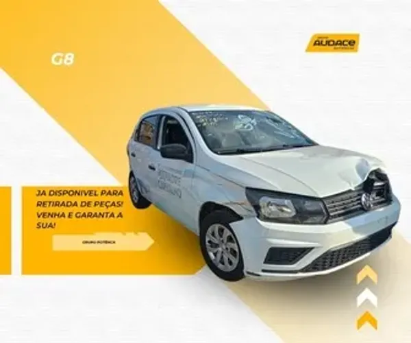 Sucata Gol G8. Ja disponível para retiradas de peças!