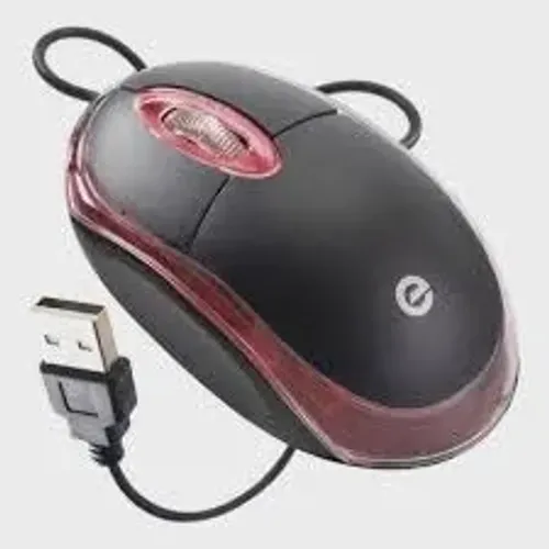 Mouse Usb Optico com Fio Para Computador Notebook