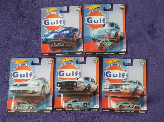 Hot Wheels Gulf lote