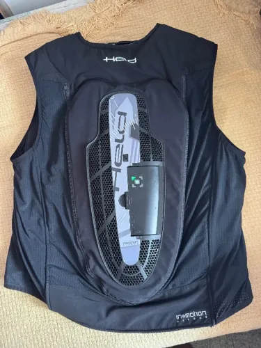 Colete Airbag Protetor e Vest para passeio de moto e cavalo e esqui-UNISEX