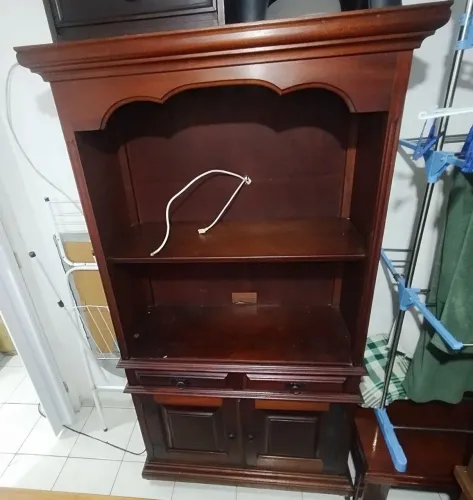 Estante Madeira pura RARIDADE toda original 