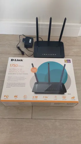 Roteador Wi-Fi D-Link DIR-859 1750 Mbps Dual Band