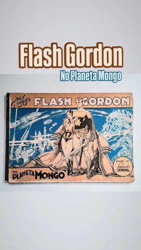 HQ ENCADERNADO FLASH GORDON NO PLANETA MONGO