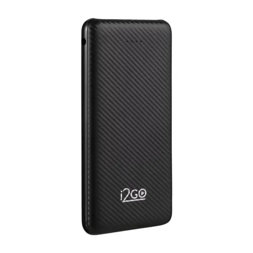 Carregador Portátil i2GO Preto 10.000mah