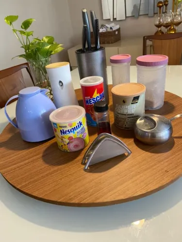 Mesa de Centro Giratória