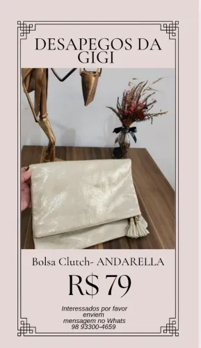 Bolsa apenas...