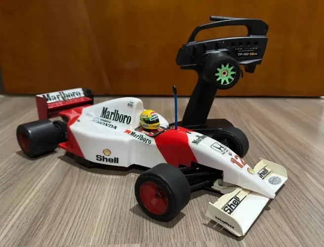 Automodelo Ayrton Senna - Drift - Elétrico -rádio Hpi Tf-40