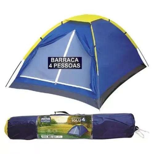 Barraca de Camping Iglu 4 Pessoas tenda acampamento