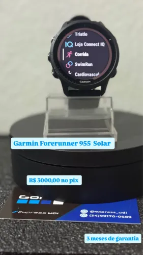 Relógio Garmin 955 Solar