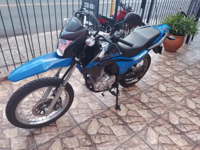 Nxr bros 160 azul