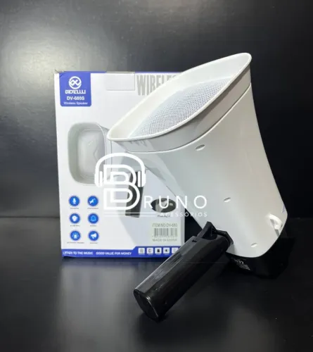 Megafone Portátil Sem Fio Bidellu DV-680S