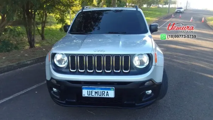 Jeep/ Renegade Sport 1.8 Aut. - 2017/2017 - Prata Flex