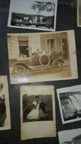 Lote de fotos,anos 20 e uns negativos,em nitrato.