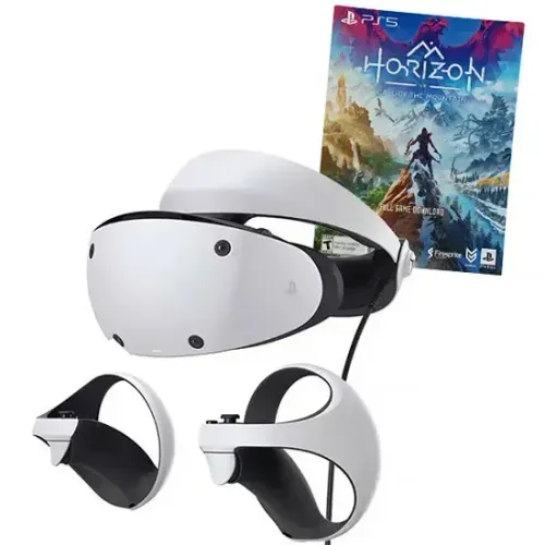 PlayStation VR2 Sony Com Jogo Horizon Call Of The Mountain Novo Lacrado