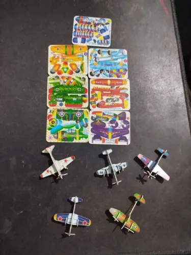 Aviões miniaturas