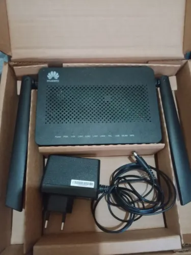 Modem Huawei / fibra ótica 