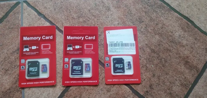 Cartão de Memória Micro SD 2TB e 128 + Adaptador