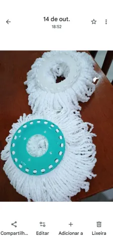 Refil de esfregão para limpeza