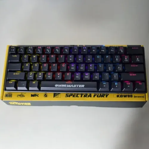 Teclado Gamer Mecânico 60% Switch Azul *ENTREGA GRÁTIS*
