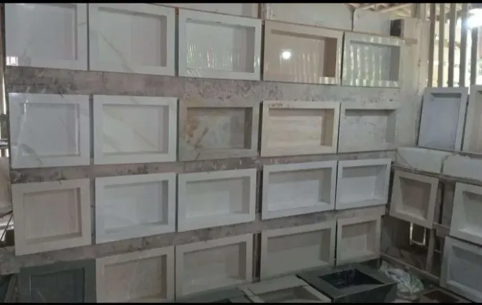 Nichos de porcelanato vários tamanhos 