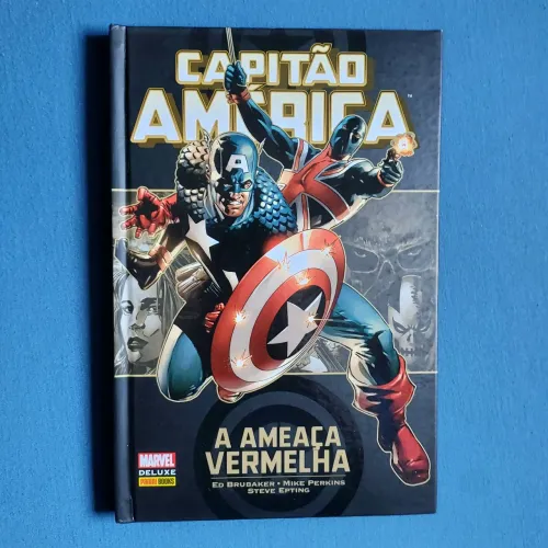 HQ Capitão América - A Ameaça Vermelha (Marvel Deluxe, Panini Comics, Ed Brubaker)
