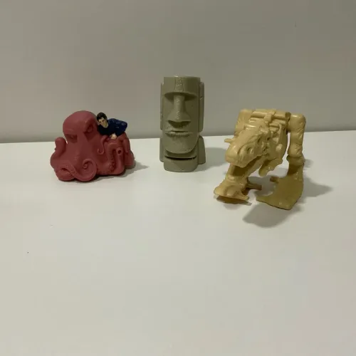 Brinquedos McDonalds Coleção Uma Noite No Museu 2009