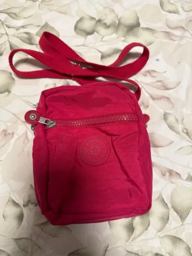 Bolsa de ombro rosa