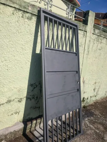 Portão social novo