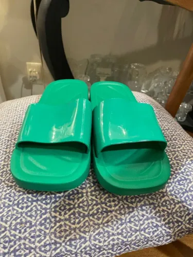 Chinelos Slide Verde - Melissa Kokoro