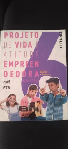 Projeto de Vida e Atitude Empreendedora - 6° ano FTD (2° Edição 2020)