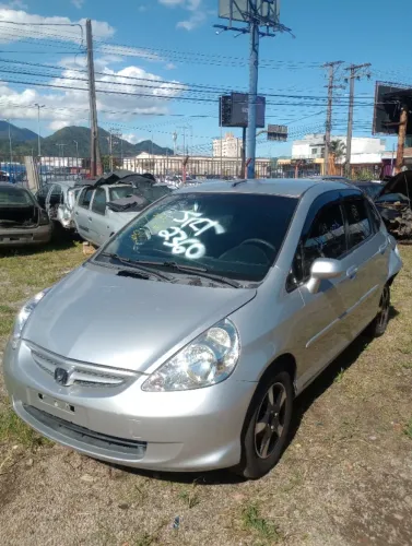 SUCATA HONDA FIT MODELO LX ANO 2008 1.4 8V AUTOMÁTICO PARA VENDA DE PEÇAS